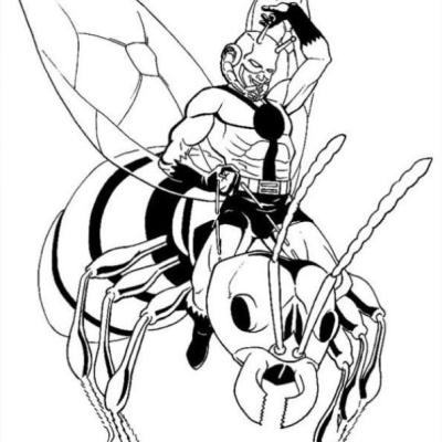 Ourcoloringpage Ant Man 13