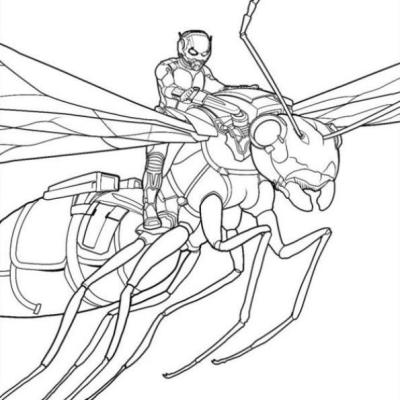 Ourcoloringpage Ant Man 17