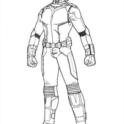 Ant-Man Coloring Pages - Fun Entertainment for Kids with the Marvel Hero!
