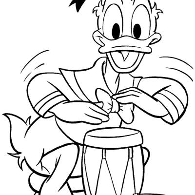 Ourcoloringpage Donald Duck 11