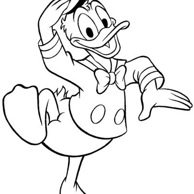 Ourcoloringpage Donald Duck 12