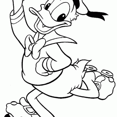 Ourcoloringpage Donald Duck 13