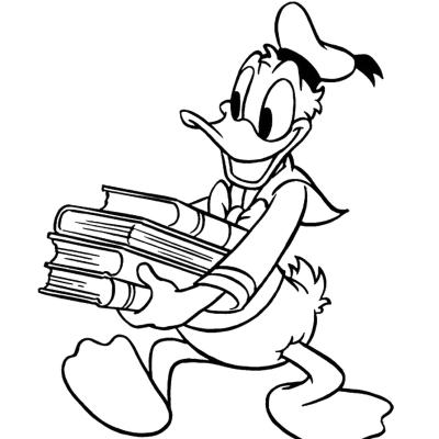 Ourcoloringpage Donald Duck 23