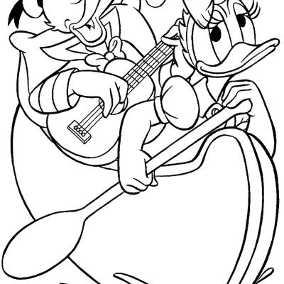 Ourcoloringpage Donald Duck 24