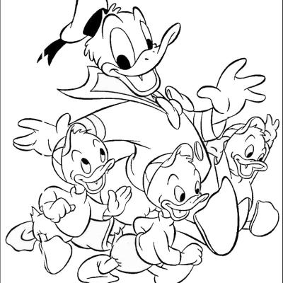 Ourcoloringpage Donald Duck 33