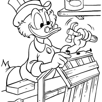Ourcoloringpage Donald Duck 37