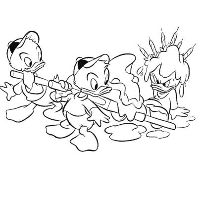 Ourcoloringpage Donald Duck 39