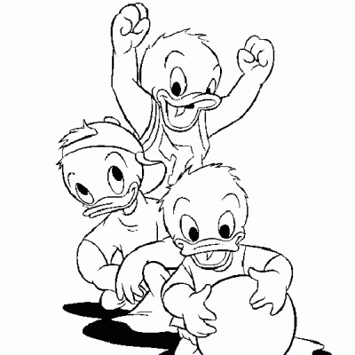 Ourcoloringpage Donald Duck 40