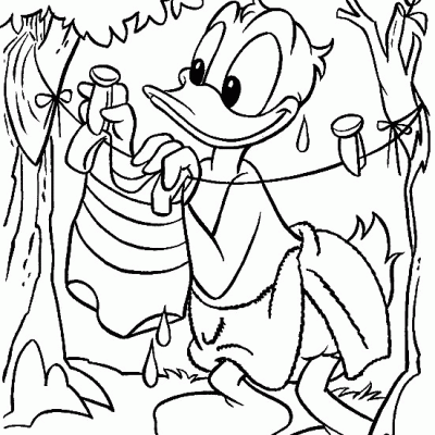Ourcoloringpage Donald Duck 45