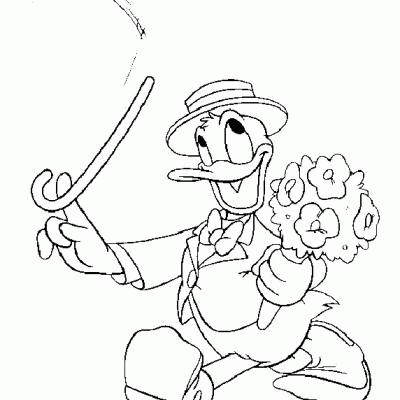 Ourcoloringpage Donald Duck 5