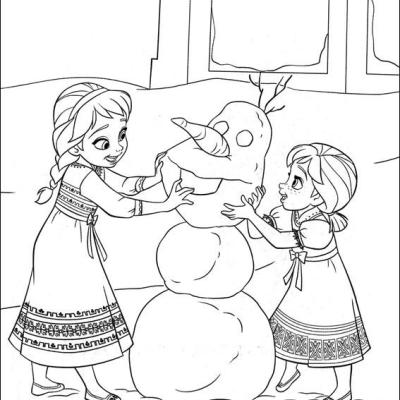 Ourcoloringpage Frozen 3