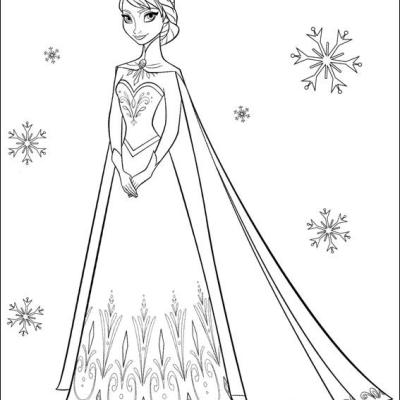 Magical Adventures with Frozen: Printable Coloring Pages for Kids