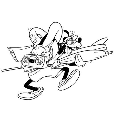 Ourcoloringpage Goofy 19