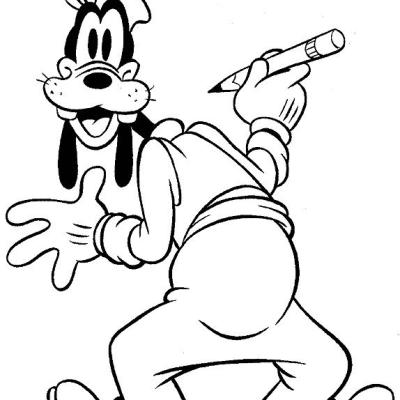 Ourcoloringpage Goofy 9