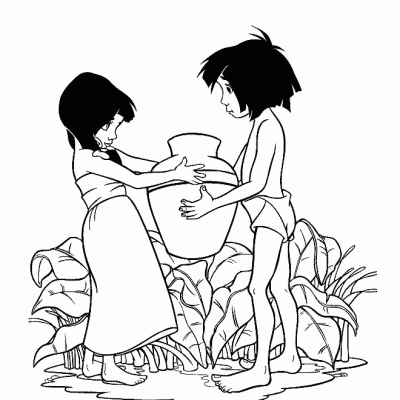 Ourcoloringpage Jungle Book 14