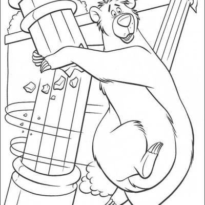 Ourcoloringpage Jungle Book 15