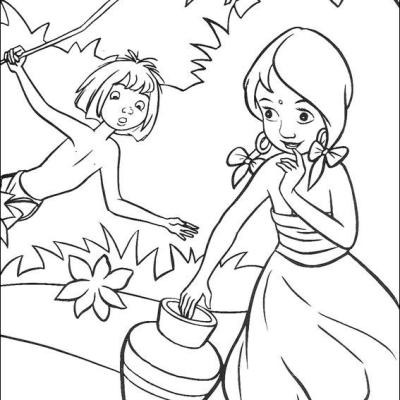 Ourcoloringpage Jungle Book 1