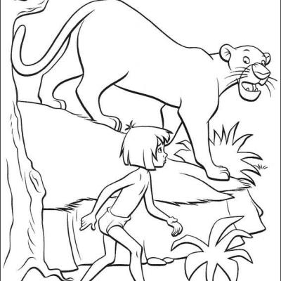 Ourcoloringpage Jungle Book 2