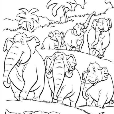Ourcoloringpage Jungle Book 7