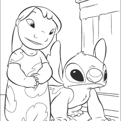 Ourcoloringpage Lilo And Stich 11