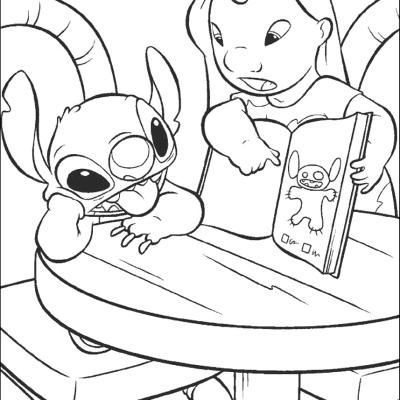 Ourcoloringpage Lilo And Stich 13