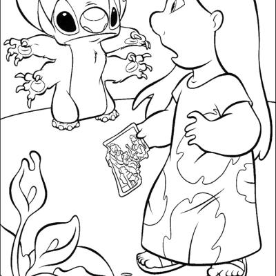 Ourcoloringpage Lilo And Stich 25