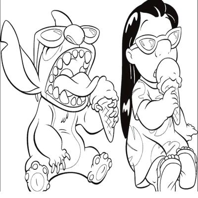 Ourcoloringpage Lilo And Stich 35