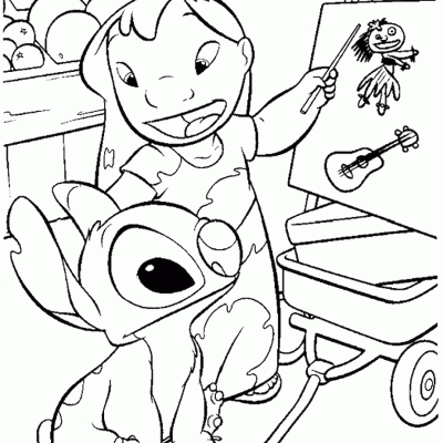 Ourcoloringpage Lilo And Stich 36
