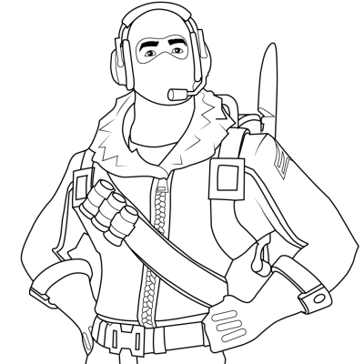 Ourcoloringpage Fortnite 25