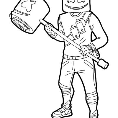 Ourcoloringpage Fortnite 30
