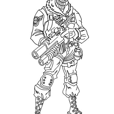 Ourcoloringpage Fortnite 31
