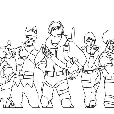 Ourcoloringpage Fortnite 46