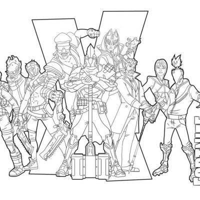 Ourcoloringpage Fortnite 59