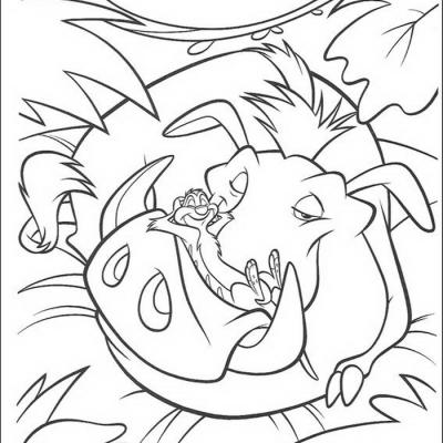 Ourcoloringpage Lion King 1