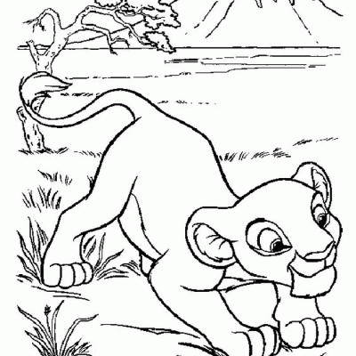 Ourcoloringpage Lion King 3
