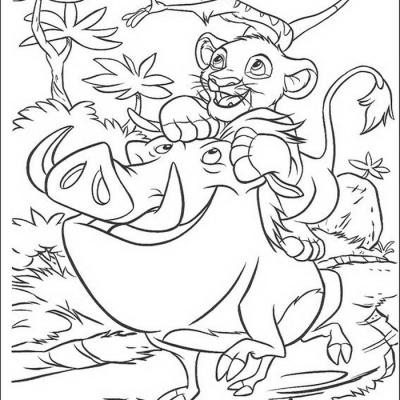 Ourcoloringpage Lion King 55