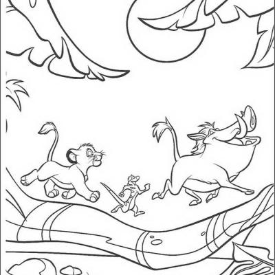 Ourcoloringpage Lion King 57