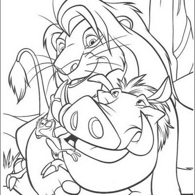 Ourcoloringpage Lion King 82