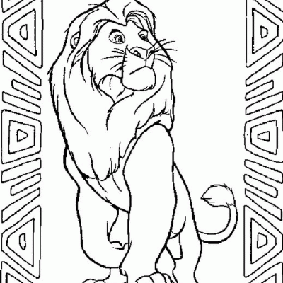 Ourcoloringpage Lion King 90