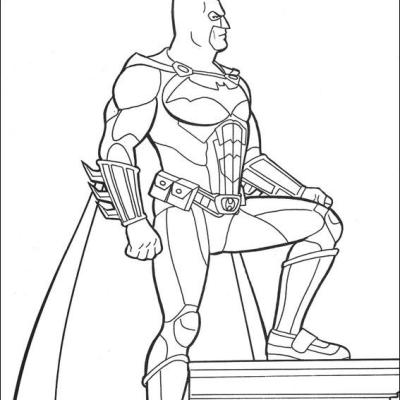 Batman Coloring Pages - Unleash the Dark Knight's Adventures with Printable Coloring Fun!