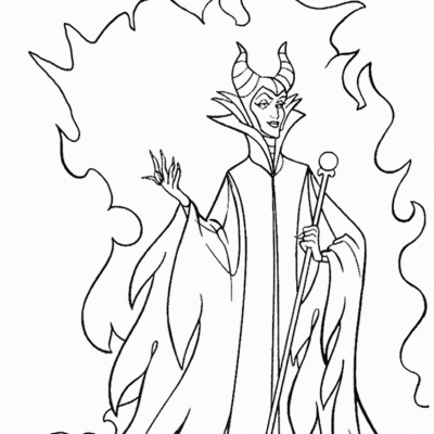 Ourcoloringpage Maleficent 10