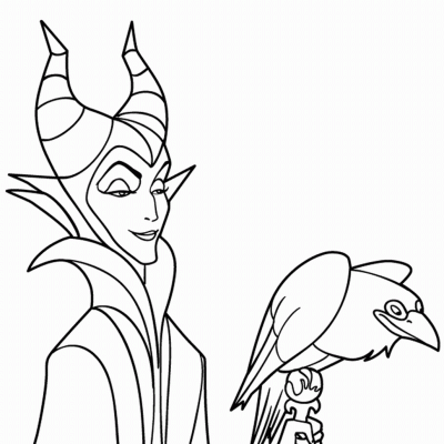 Ourcoloringpage Maleficent 11