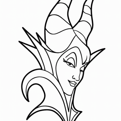 Ourcoloringpage Maleficent 13