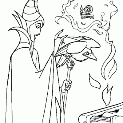 Ourcoloringpage Maleficent 14