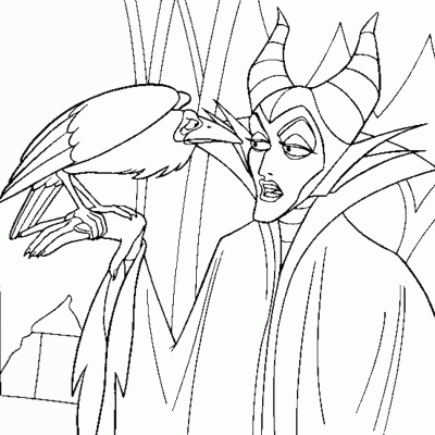 Ourcoloringpage Maleficent 2