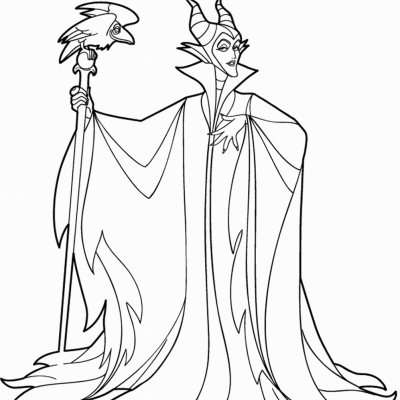 Ourcoloringpage Maleficent 9