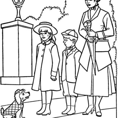 Ourcoloringpage Mary Poppins 10