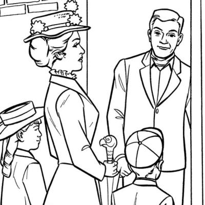 Ourcoloringpage Mary Poppins 11