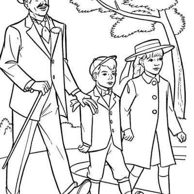 Ourcoloringpage Mary Poppins 12