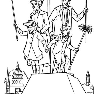 Ourcoloringpage Mary Poppins 16